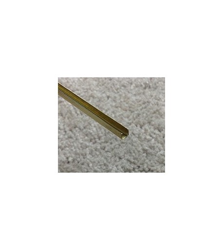 Cañuela de Bronce 1/8" U (Latón)