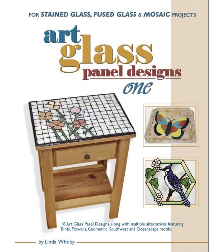 Libro / Revista / Catálogo de Vitrales y Vitromosaico Art Glass Panel Designs One