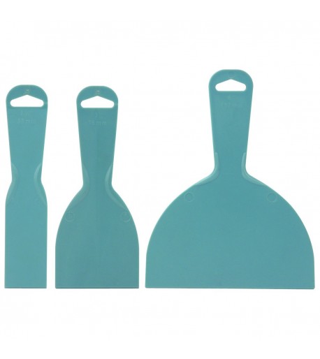 Espátulas Plásticas (3pzs) para Vitromosaico