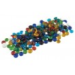Gemas de Vidrio Medianas de Colores para Vitrales y Vitromosaico - 1lb