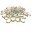 Gemas de Vidrio Grandes Transparentes para Vitrales y Vitromosaico - 1lb