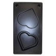 Molde de Caja Corazón para Vitromosaico de 5-1/2"