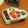 Molde de Caja Corazón para Vitromosaico de 5-1/2"