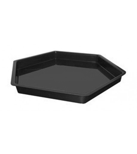 Molde Hexagonal para Pisadas de Piedra en Vitromosaico de 16"