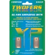 Diamantes / Piedras / Muelas Diamantadas Twofers de 3/4" Granos Estándar para Pulir Vidrio