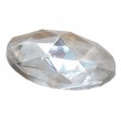 Joya Ovalada Facetada de Vidrio de 40x30mm