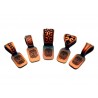 Variedad de Colgantes Platinados en Cobre – 5pzs
