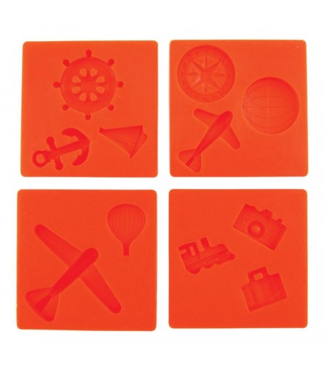 Moldes para Dijes en Vitrofusión Travel Polar Fuse