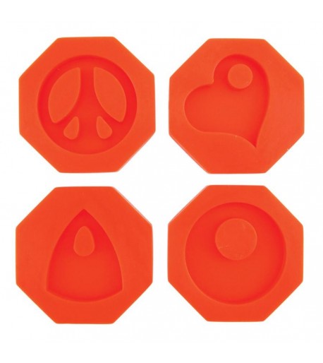 Moldes para Dijes en Vitrofusión Groovy Polar Fuse