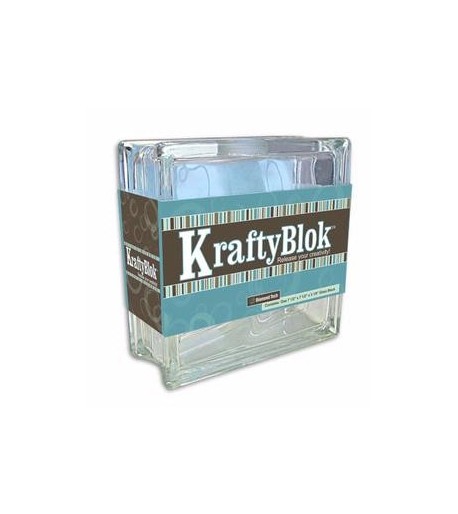 KraftyBlok de 7-1/2" c/Perforación para Decoración