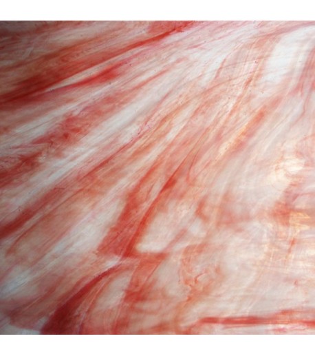 Vidrio Wissmach Glass color Rosa WO-7 para Vitrales y Vitromosaico