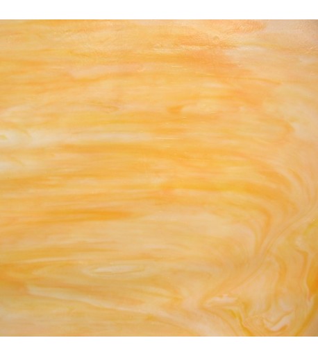 Vidrio Opalescente Kokomo Glass color Naranja KO 112 para Vitrales y Vitromosaico