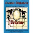 Catálogo / Revista / Libro Classic Alphabets para Vitrales