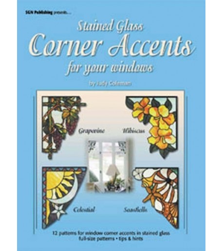 Libro / Revista / Catálogo para Vitrales Stained Glass Corner Accents for your Windows