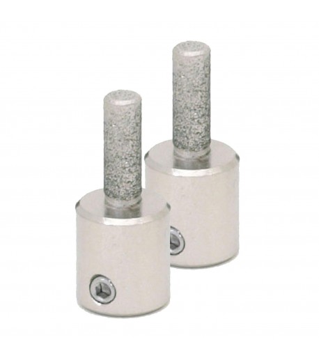 Piedras / Diamantes / Muelas Diamantadas Twofers de 1/4" para Pulir Vidrio