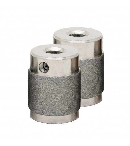 Piedras / Diamantes / Muelas Diamantadas Twofers de 1" Grano Medio para Pulir Vidrio