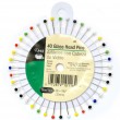 Alfileres con Cabeza de Vidrio - 40pzs