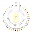 Alfileres con Cabeza de Vidrio - 40pzs