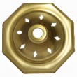 Tapa para Lampara de 8 lados c/Orificios - 3-1/8"