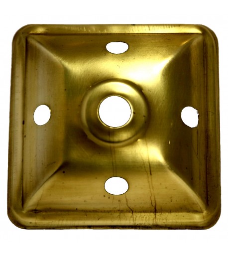 Tapa para Lampara de 4 lados c/Orificios - 2-7/8"
