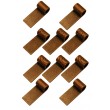 Variedad de Colgantes en Tubo Chapados en Cobre Antiguo para Joyería