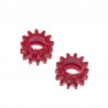 Poleas Dentadas Plástico Rojo Taurus - 2pzs