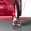 Poleas Dentadas Plástico Rojo para Sierra / Caladora Taurus para Vidrio