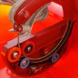 Poleas Naranja para Sierra Taurus 3 - 2pzs