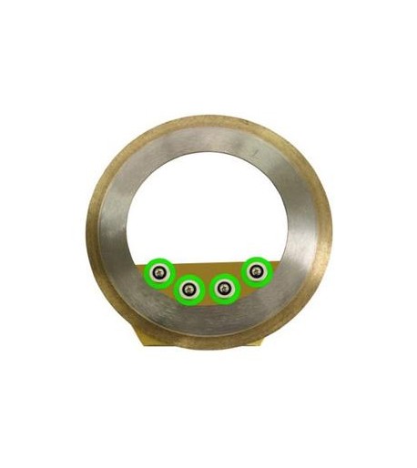Cartucho con Aro Diamantado Rígido de 6" para Sierra Apollo