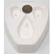 Molde para Vitrofusión Trío de Gotas para Joyería (Termoformado)