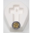 Molde de Cruz Pequeño para Joyería en Vitrofusión (Termoformado)