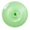 Rondel / Medallón Vidrio Verde - 3 -1/4"