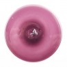 Rondel / Medallón Vidrio Amatista - 3 - 1/4"