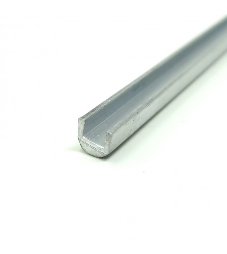 Cañuela de Plomo 3/16" U para Vitrales