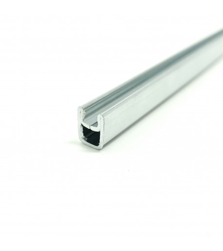 Cañuela de Zinc 1/4" U para Vitrales