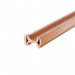 Cañuela de Cobre 3/16" H para Vitrales