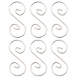 Colgantes para Vitrales Curly Q 1 - 1-7/16" x 9/16" (6pzs)