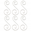 Colgantes para Vitrales Curly Q 2 - 1-13/16" x 3/4" (6pzs)